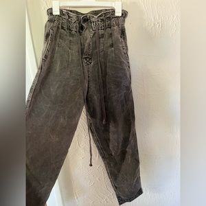 Free People High waisted, drop crotch, jogger style pant.